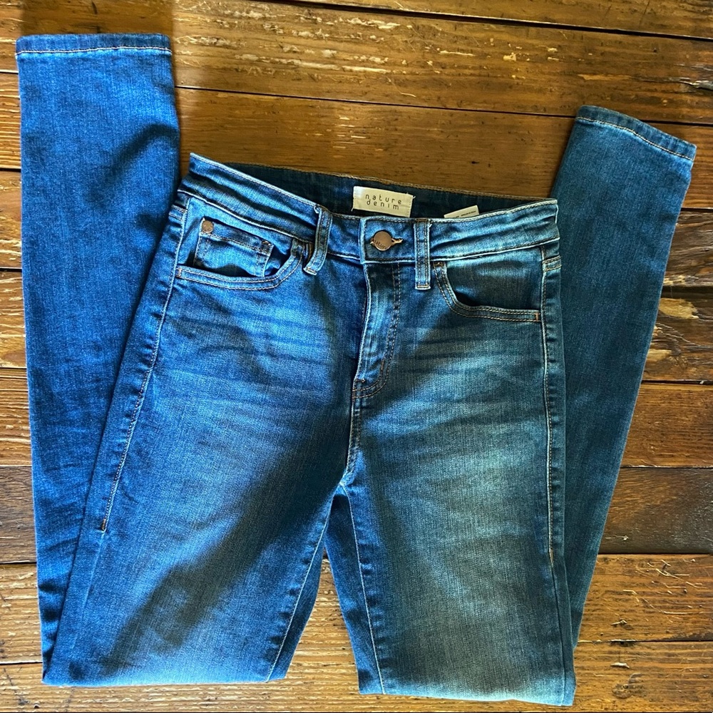 Nature Denim Skinny Blue Jeans